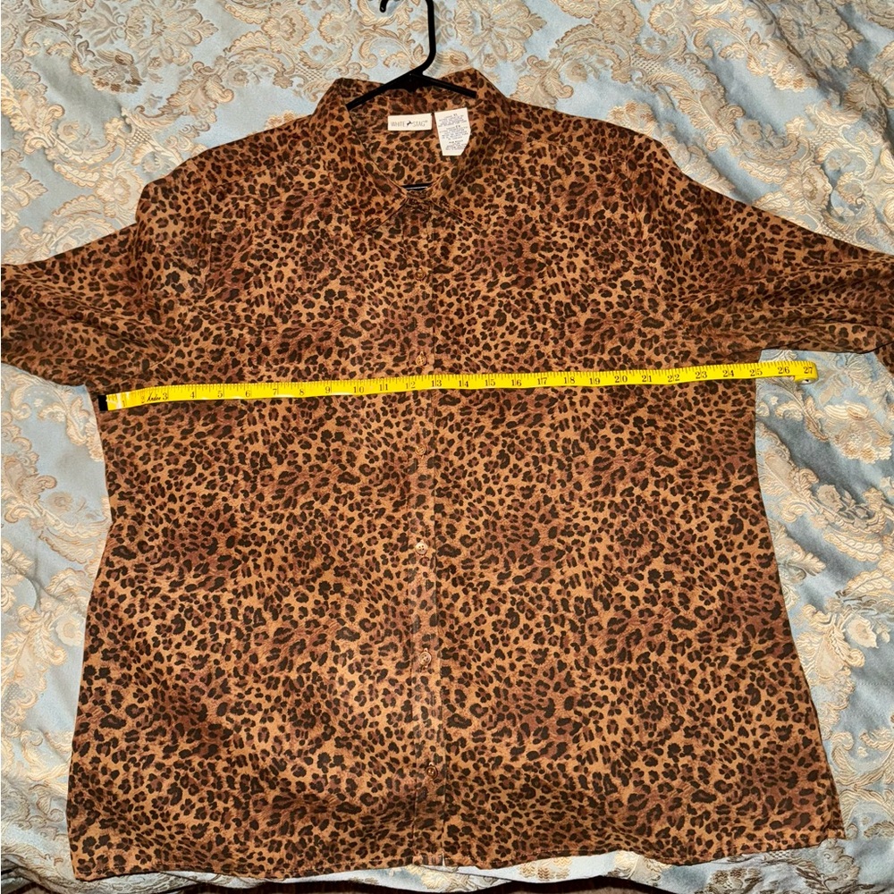 White Stag Animal Print Top - browns/black - Picture 5 of 5